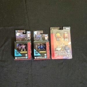 Transformers Action Figures Mini Set Shock Wave, Concept Art Decepticon Rumble